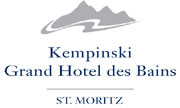 Logo Kempinski Grand Hotel en St. Moritz