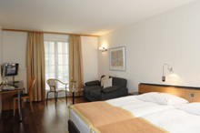 Habitacion en el Hotel Adler, Zurich, Suiza