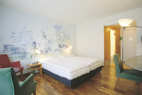 Habitacion estandar en el Hotel Rigihof en Zurich, Suiza