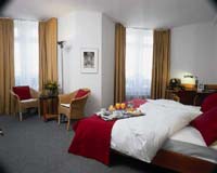 Habitacion estandar en el Hotel Seidenhof en Zurich, Suiza